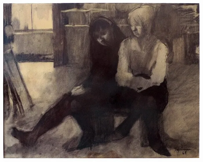 Richard Segalman, Two Women, 1964