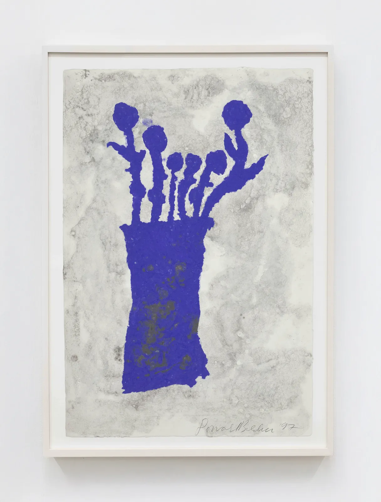 Donald Baechler, Flower I, 1997