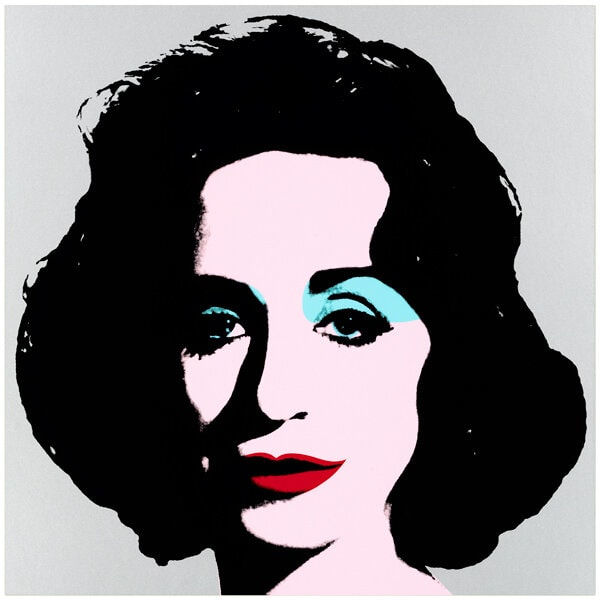 Deborah Kass, Silver Deb, 2012