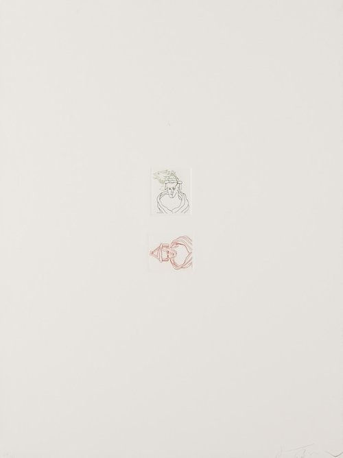 Jonathan Borofsky, 2739976 and 2739977, 1982