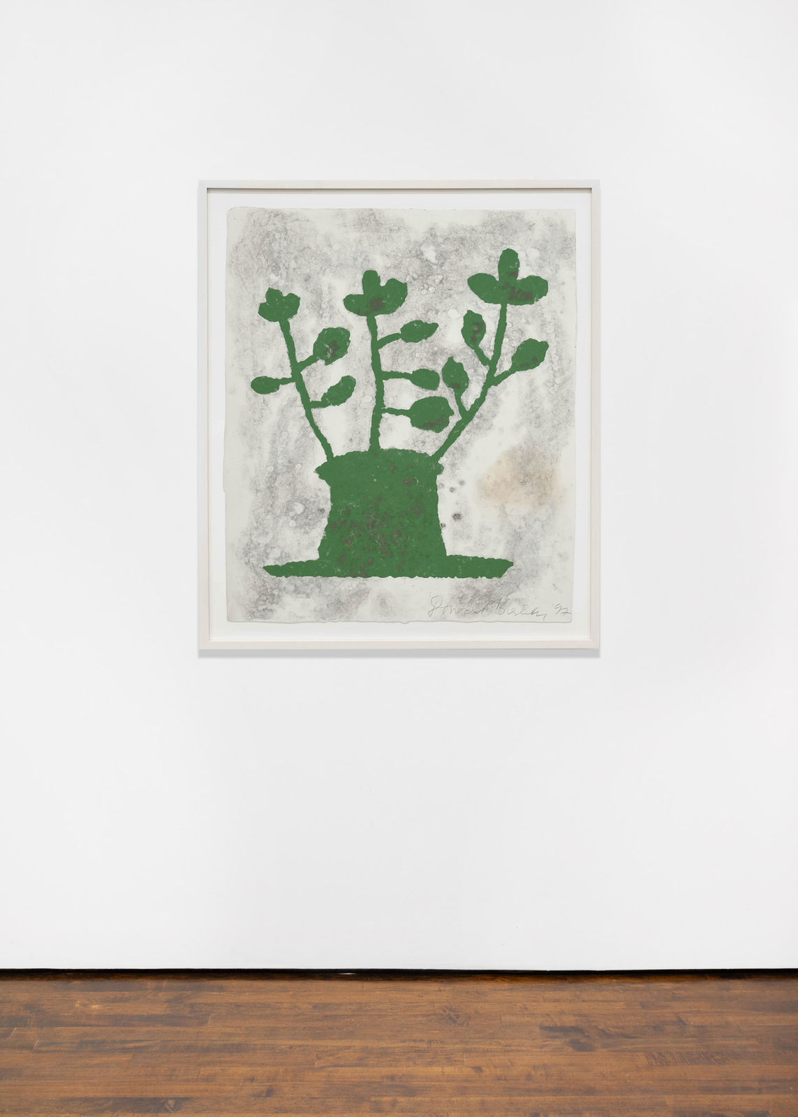 Donald Baechler, Flower II, 1997