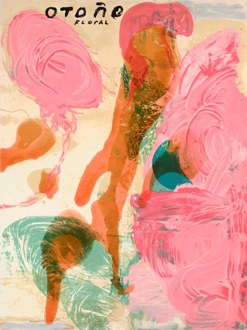 Julian Schnabel, Otono Floral, 1995