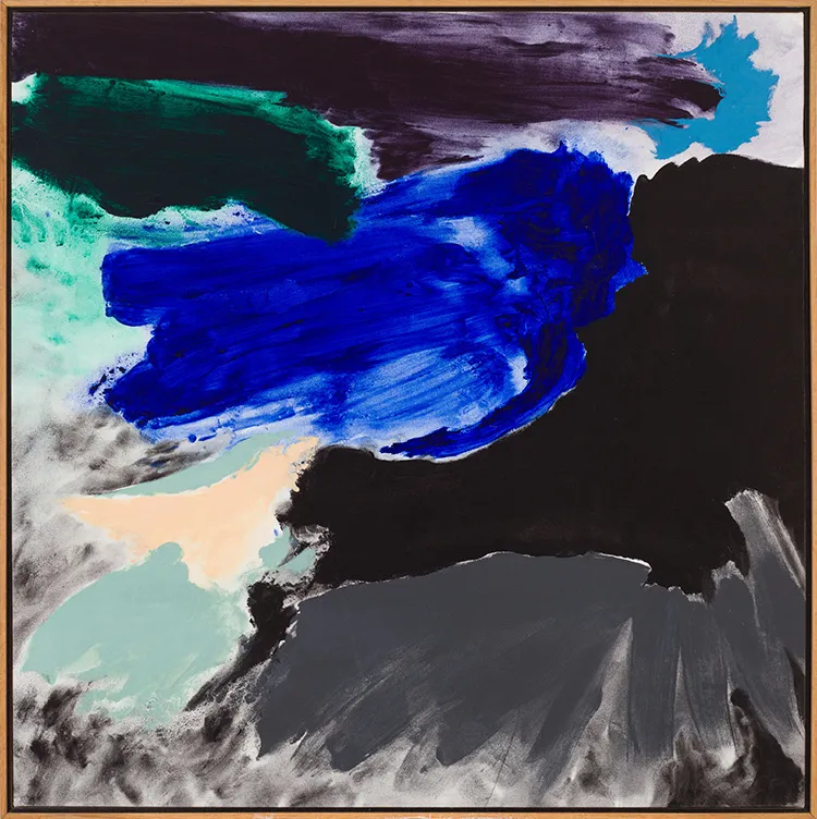 Friedel Dzubas, Night Bird, 1983