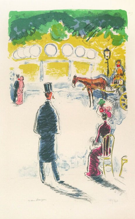 Kees Van Dongen, Personnages Parisien, 1900