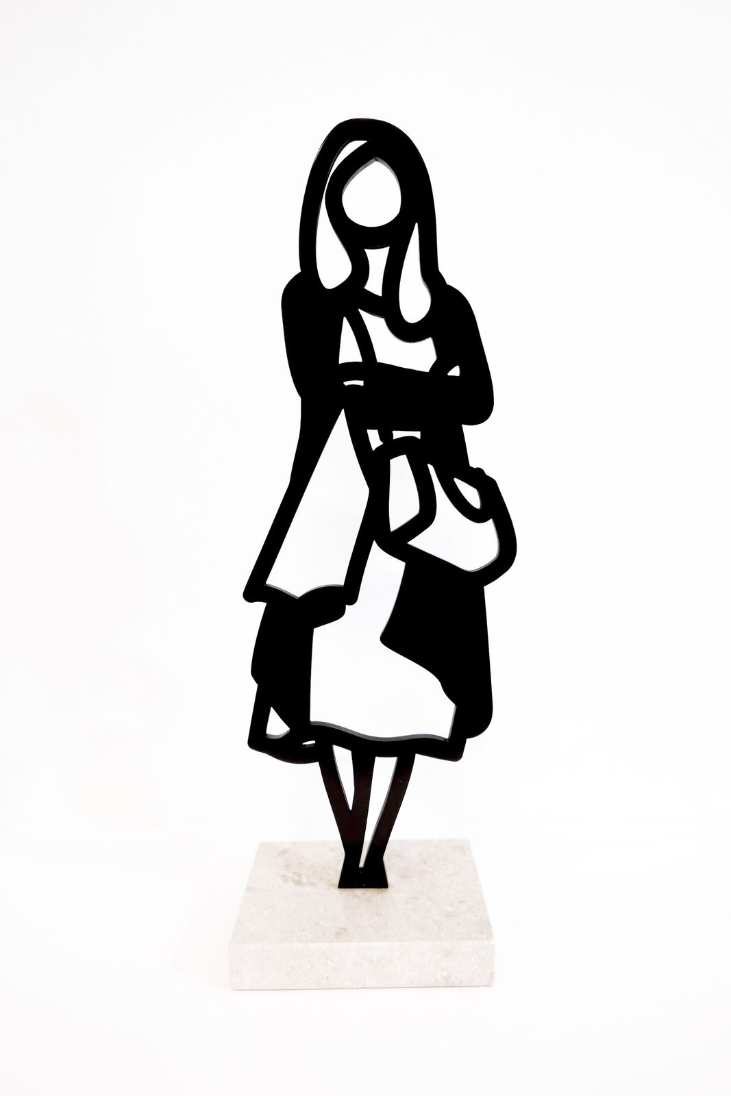 Julian Opie, Melbourne Statuettes, 2018