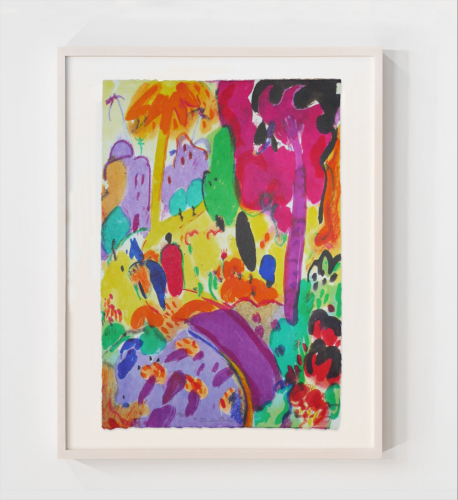 Manel Anoro, Untitled (colourful landscape)