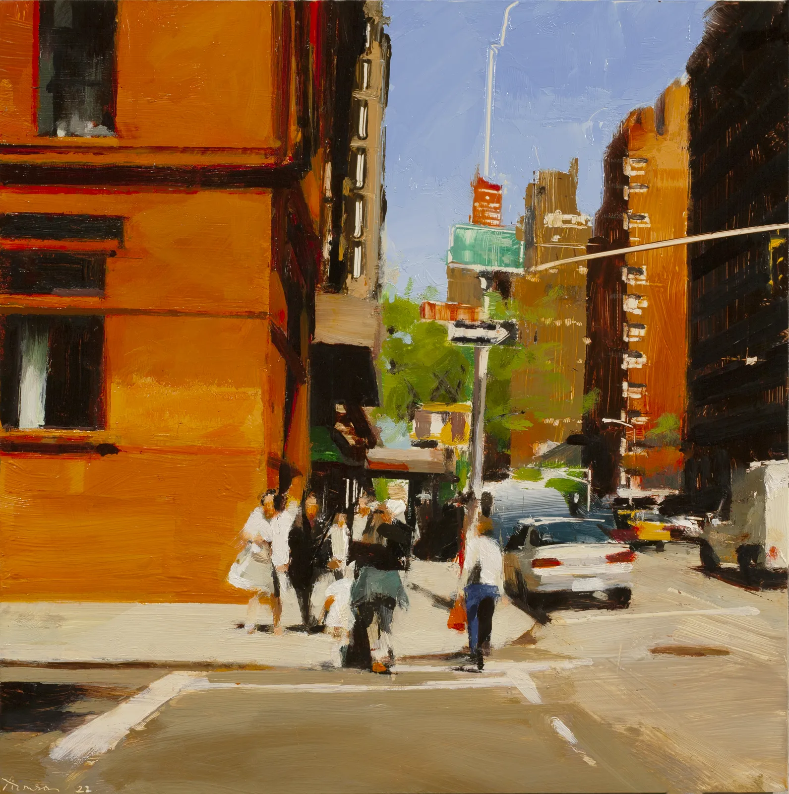 Ben Aronson, Midday Upper West Side, 2022