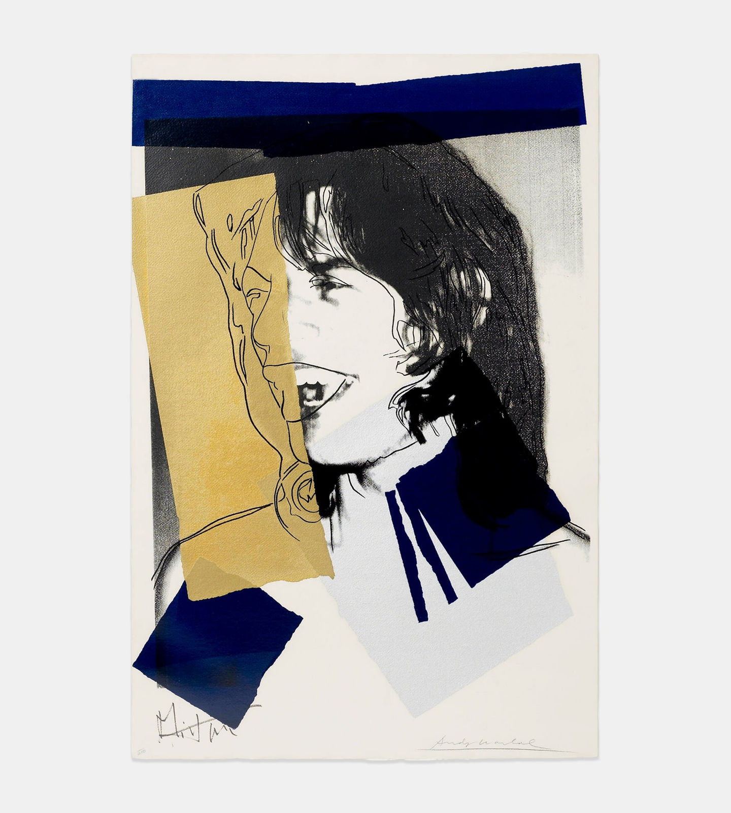 Andy Warhol, Mick Jagger (FS II.142), 1975