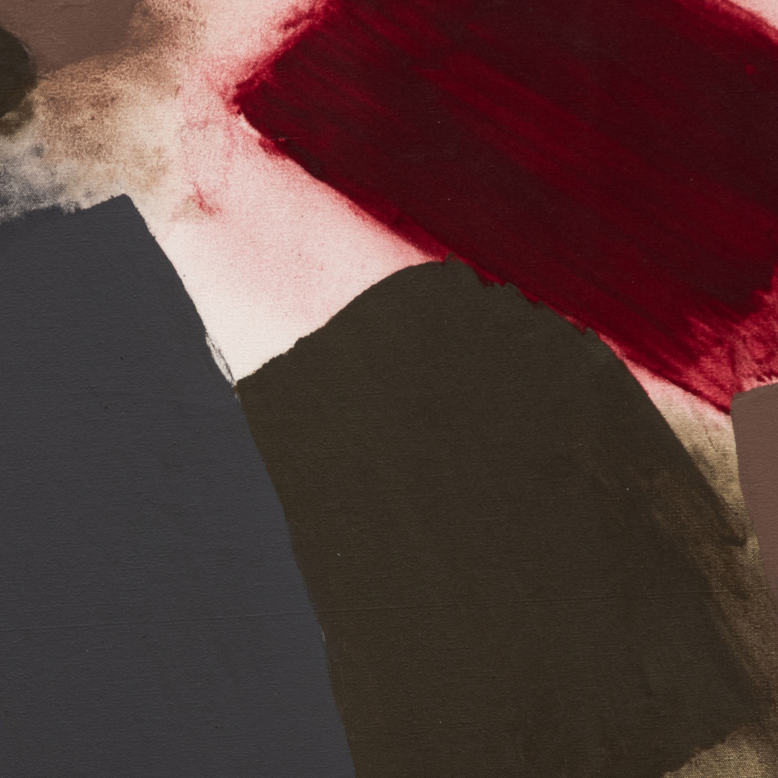 Friedel Dzubas, Grey Over Red, 1971