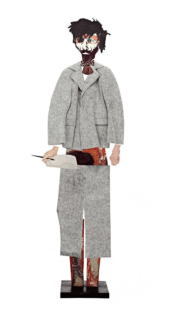 Patti Menkes, Man In Grey Suit, 2012