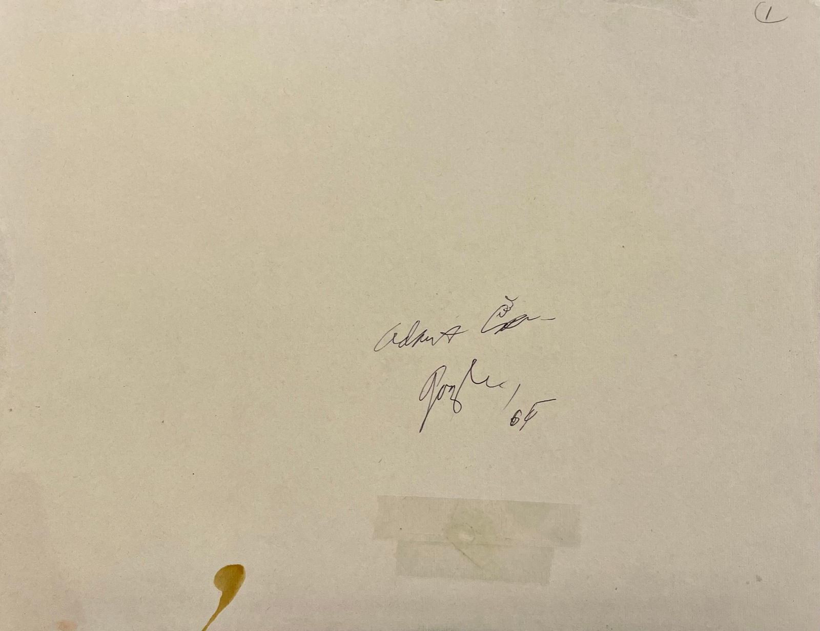 Robert Goodnough, Adam Macguire, 1965