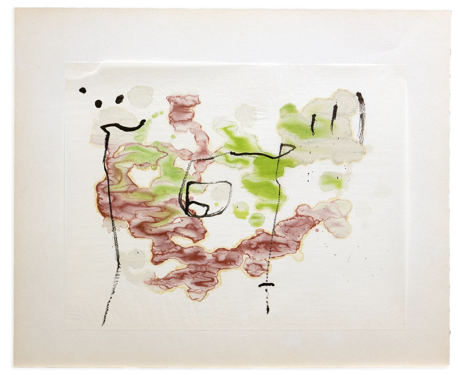 Joan Miró, Untitled from Tracé sur l'eau (Trace on the Water), 1963