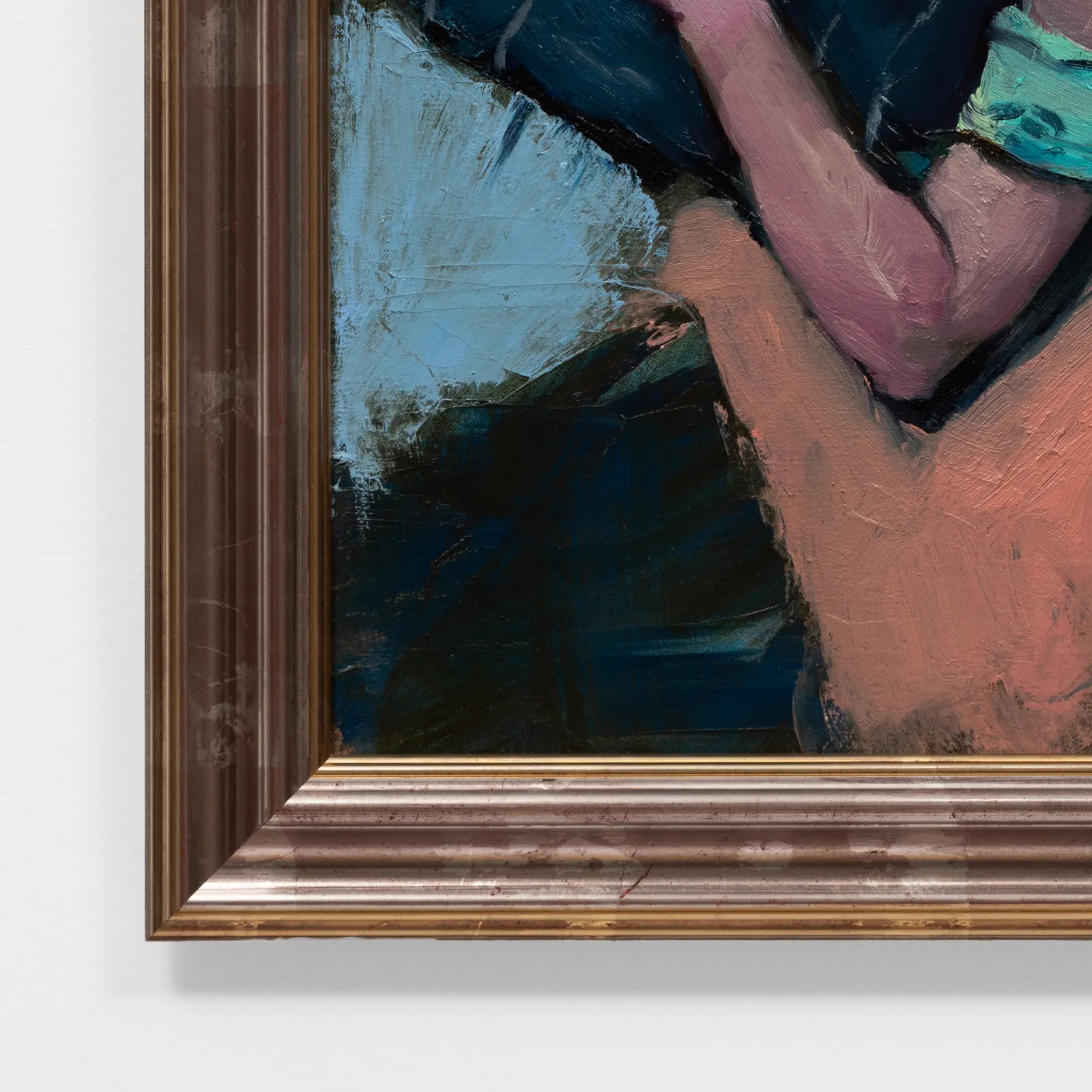 Malcolm Liepke, Laying on Pillows, 2024