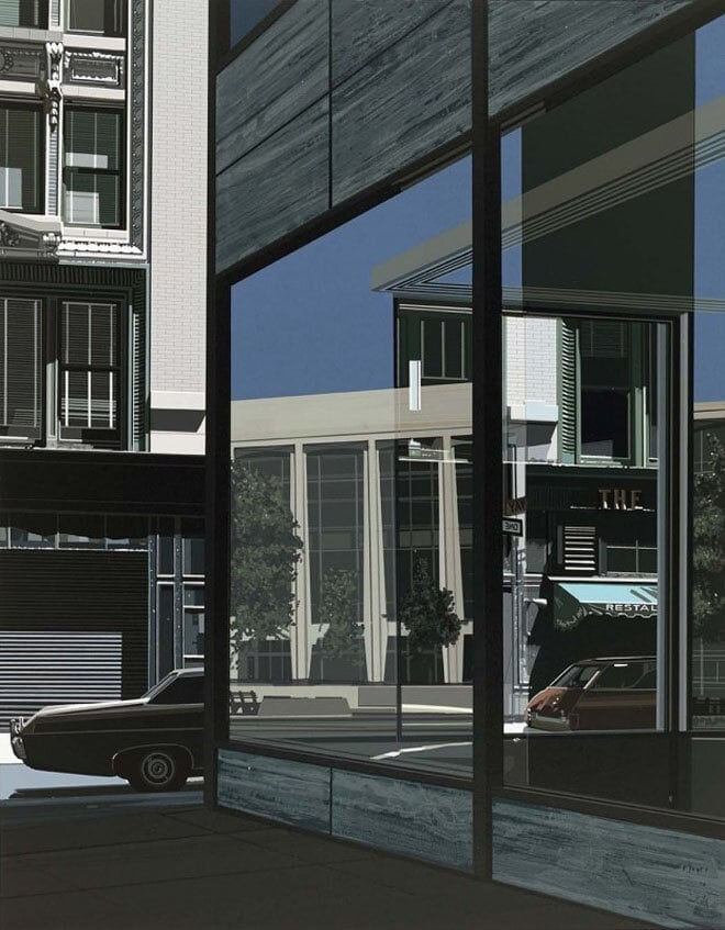 Richard Estes, Lincoln Center, 1979