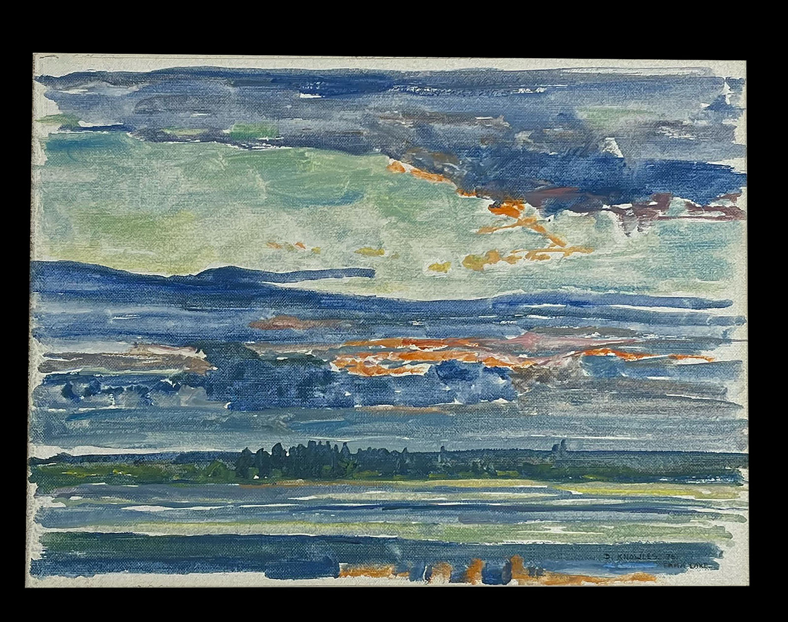 Dorothy Knowles, Emma Lake, 1976