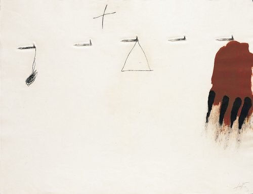 Antoni Tàpies, Clau I Ditades, 1971