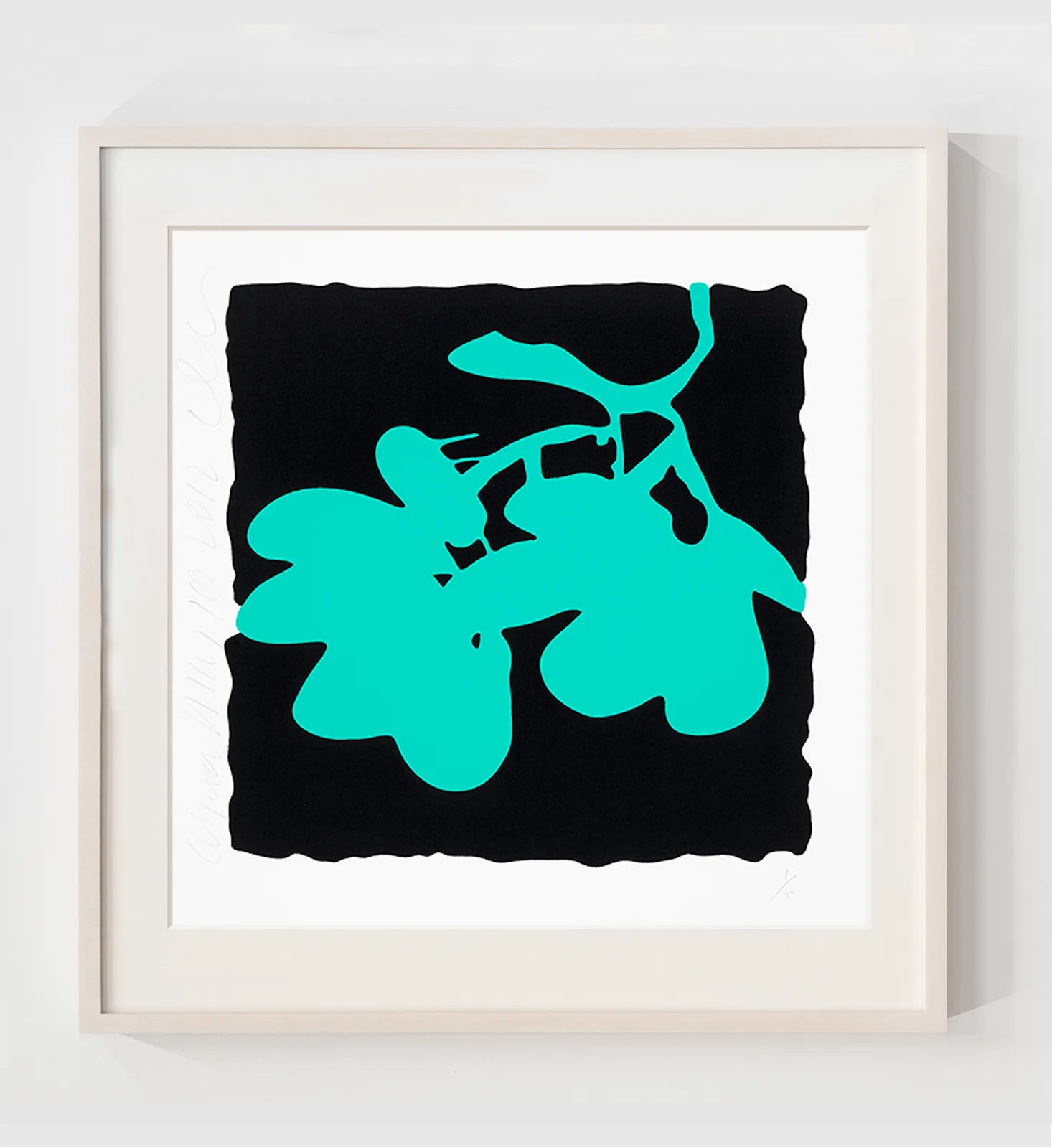 Donald Sultan, Aqua, May 10, 2012, 2012