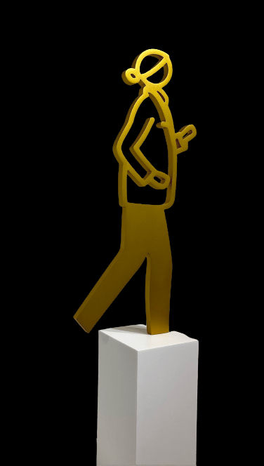 Julian Opie, Paul (Running People), 2020