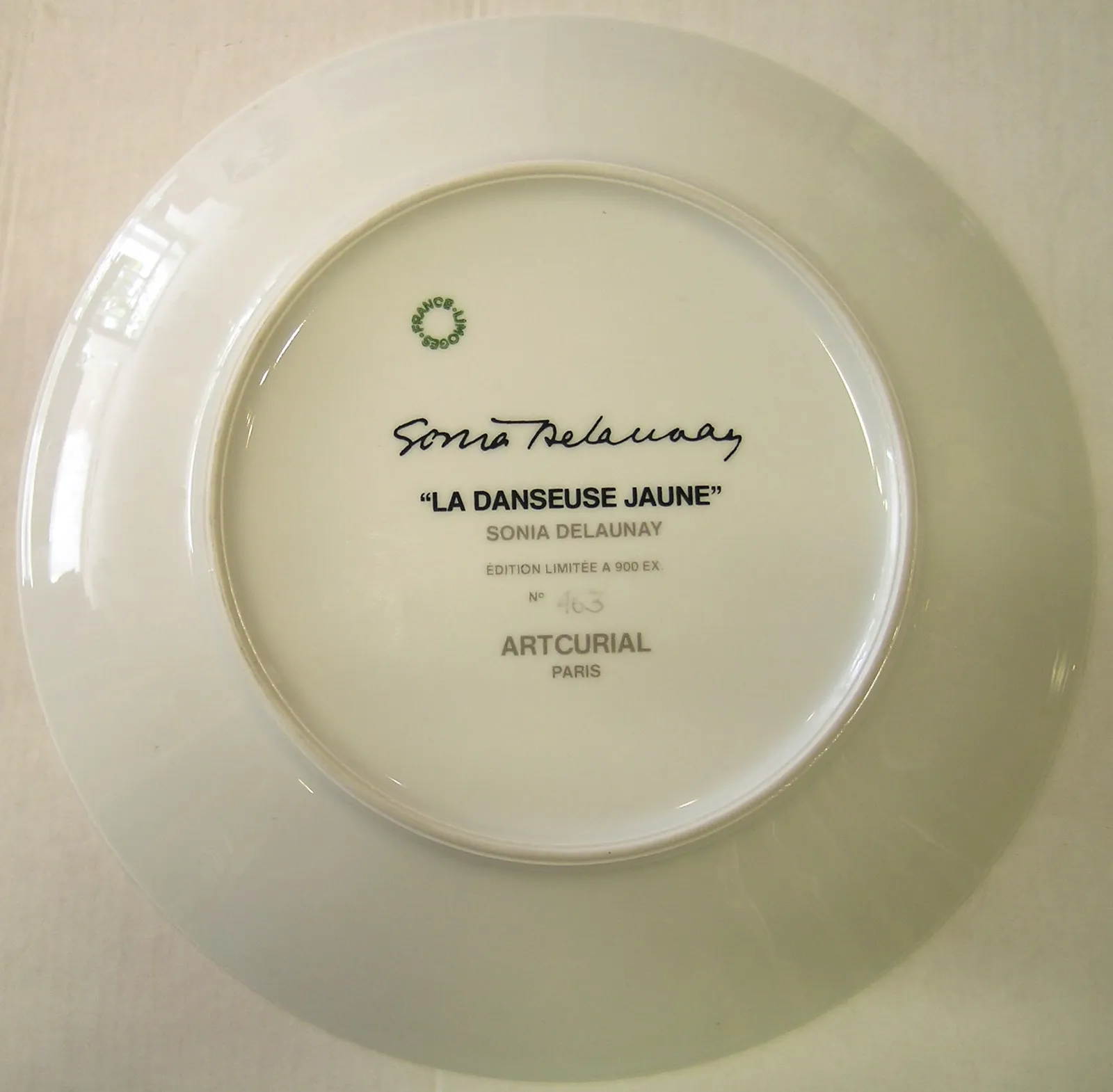 Sonia Delaunay, La Danseuse Jaune, ca. 1972