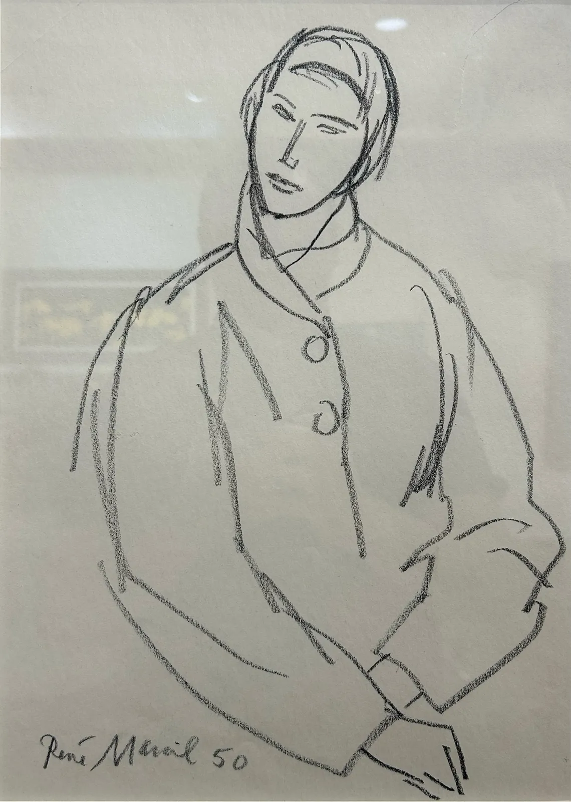 René Marcil, Untitled, 1950