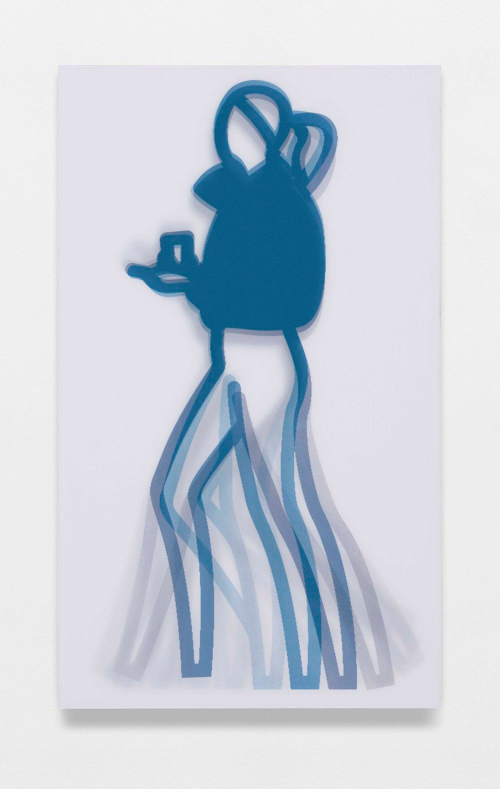 Julian Opie, Old Street Walkers (Coffee), 2022