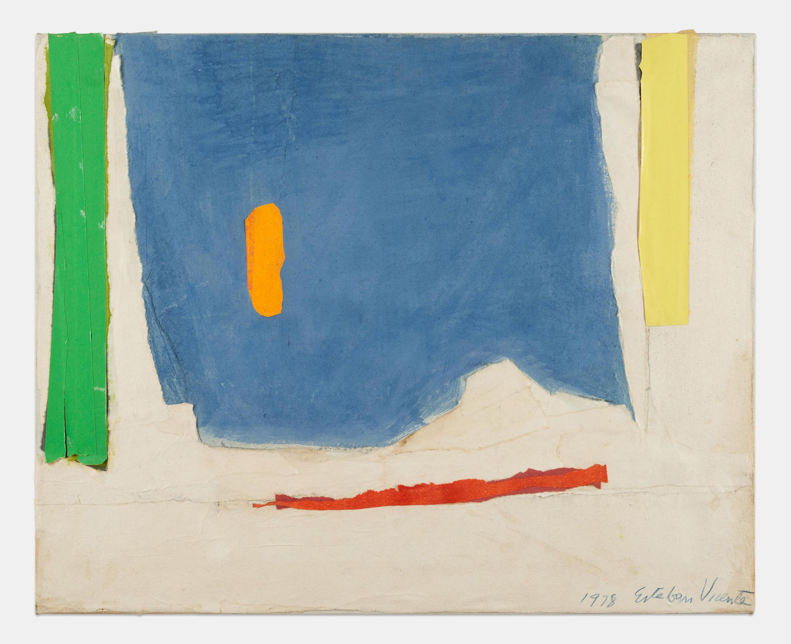 Esteban Vicente, Untitled, 1978