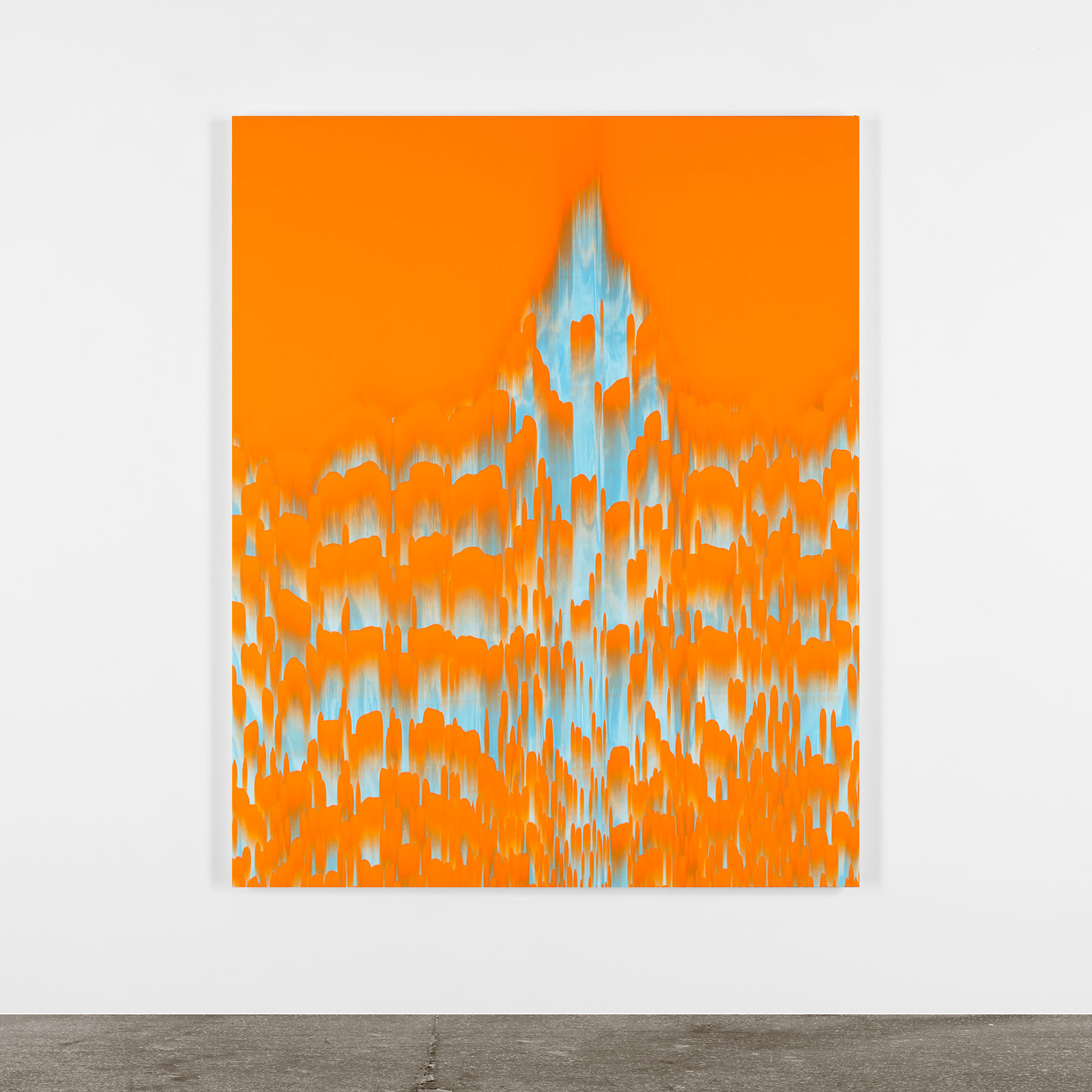 Stanley Casselman, Untitled (Orange and Blue OB20R2), 2020