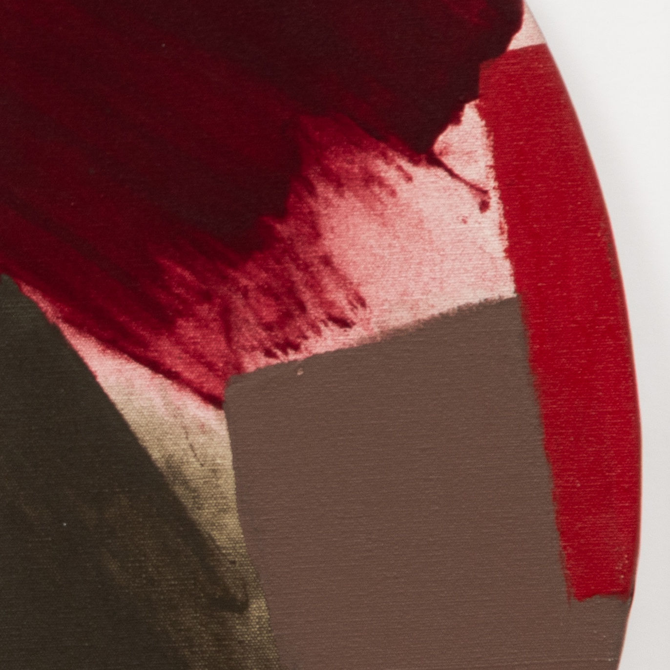 Friedel Dzubas, Grey Over Red, 1971