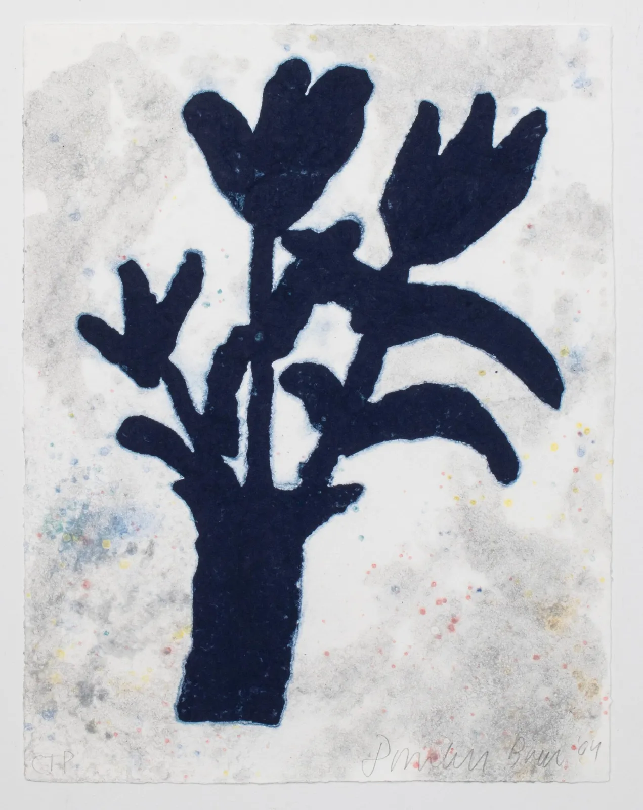 Donald Baechler, Flower, 2004