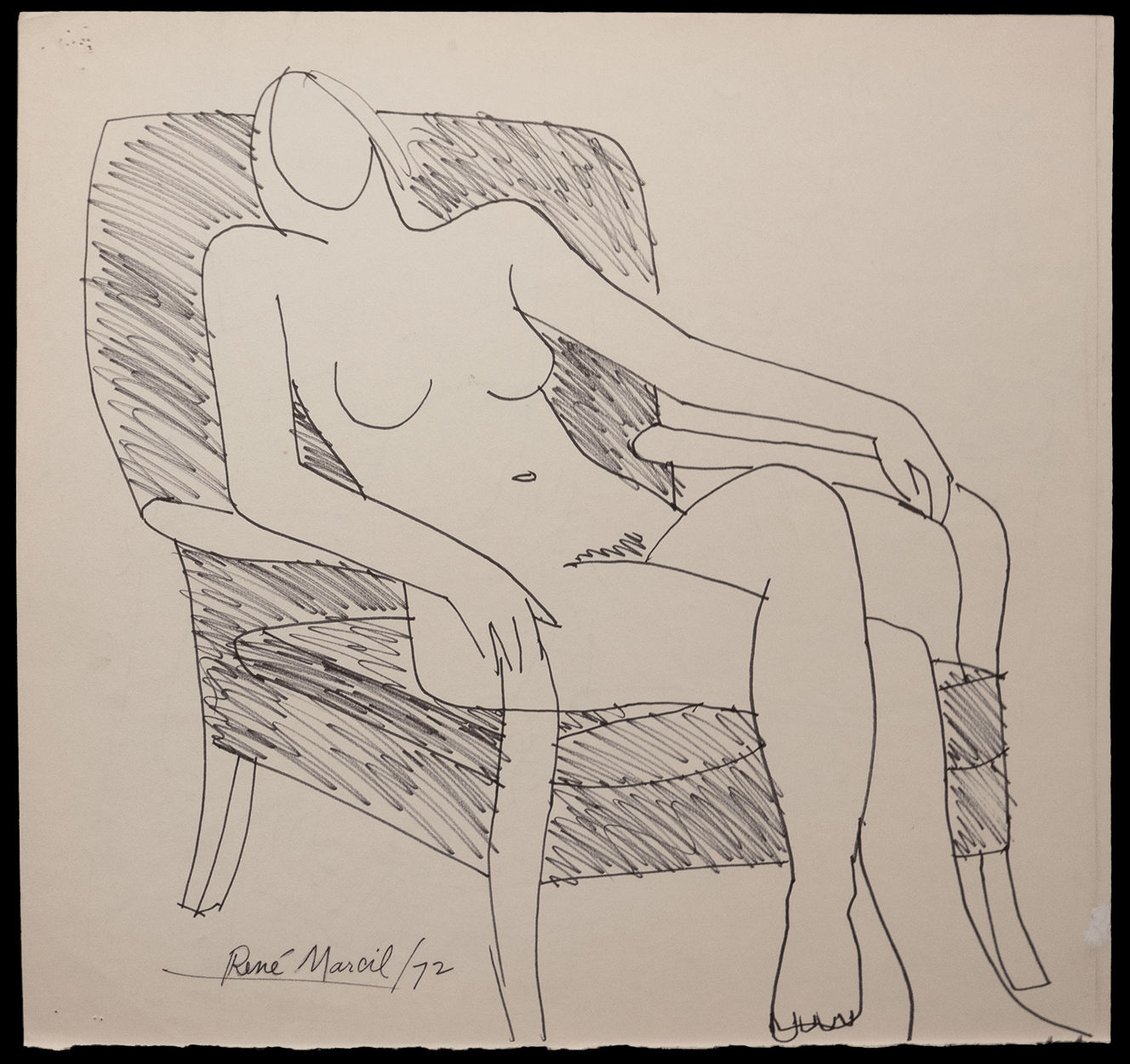 René Marcil, Untitled, 1972