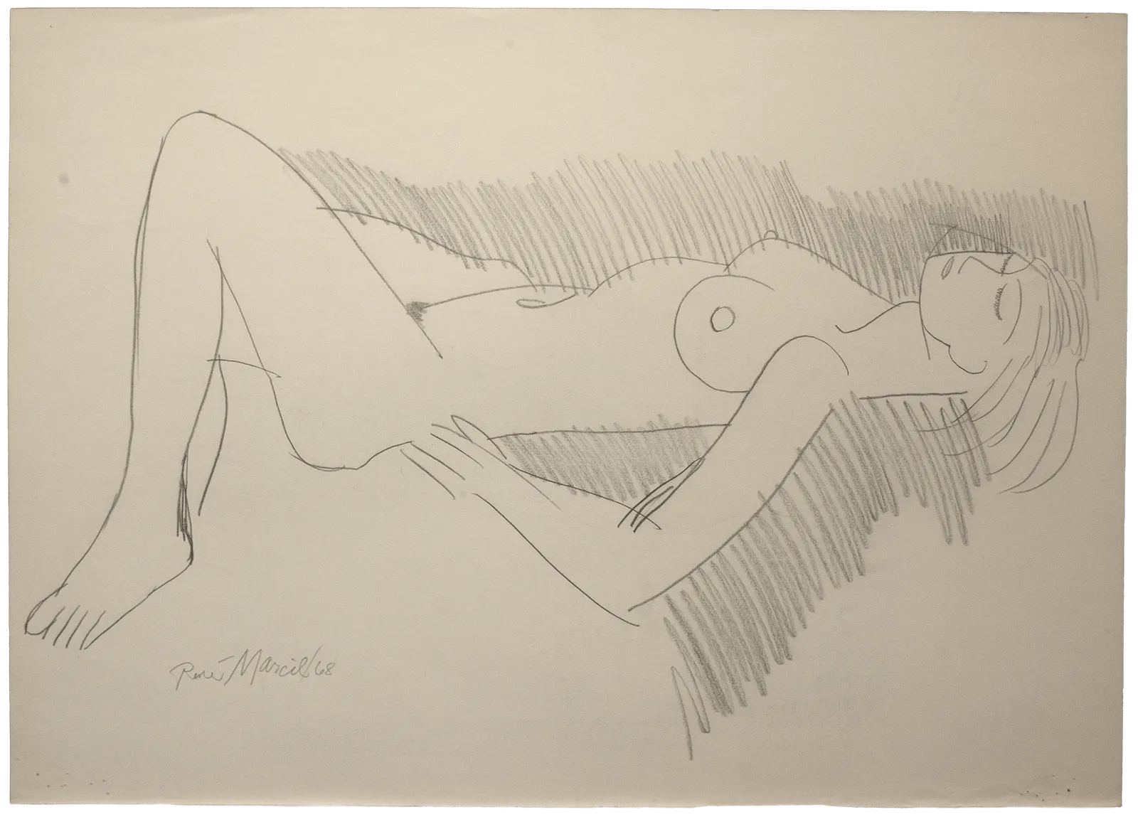 René Marcil, Untitled, 1968