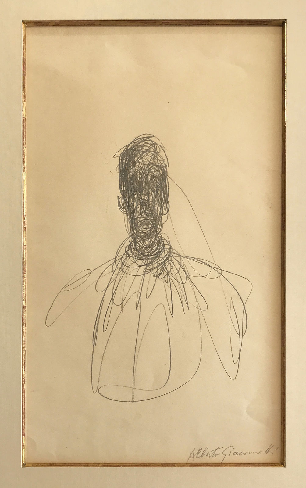 Alberto Giacometti, Portrait of Diego, 1951