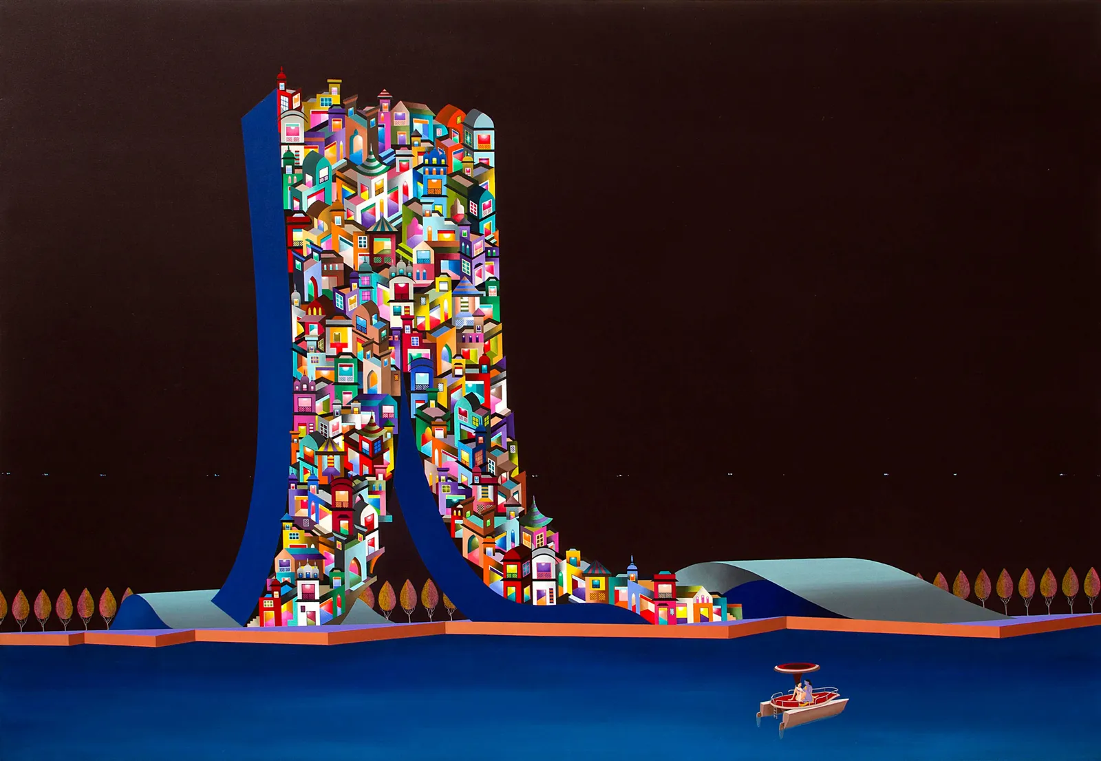 Kamal Pandyaa, Boat of love 14