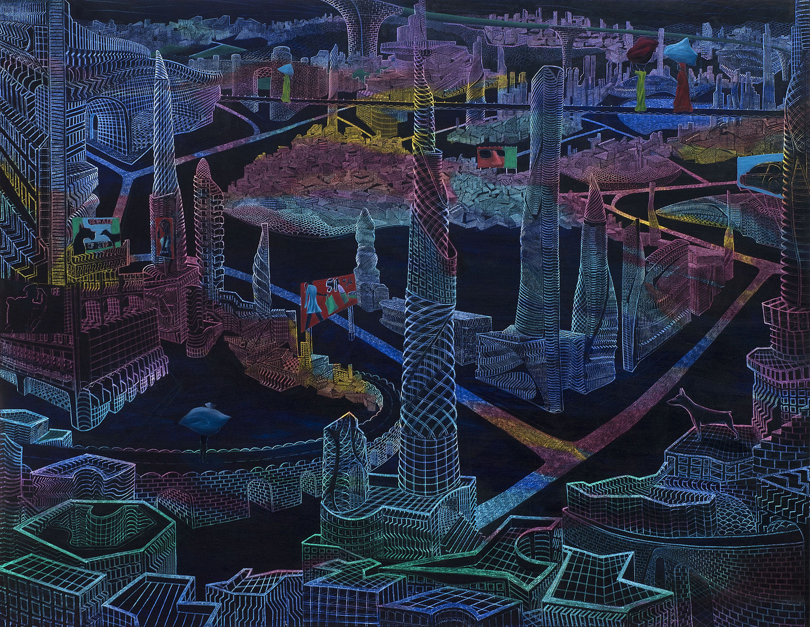 Ambu Rathwa, Walking with another moon - 1