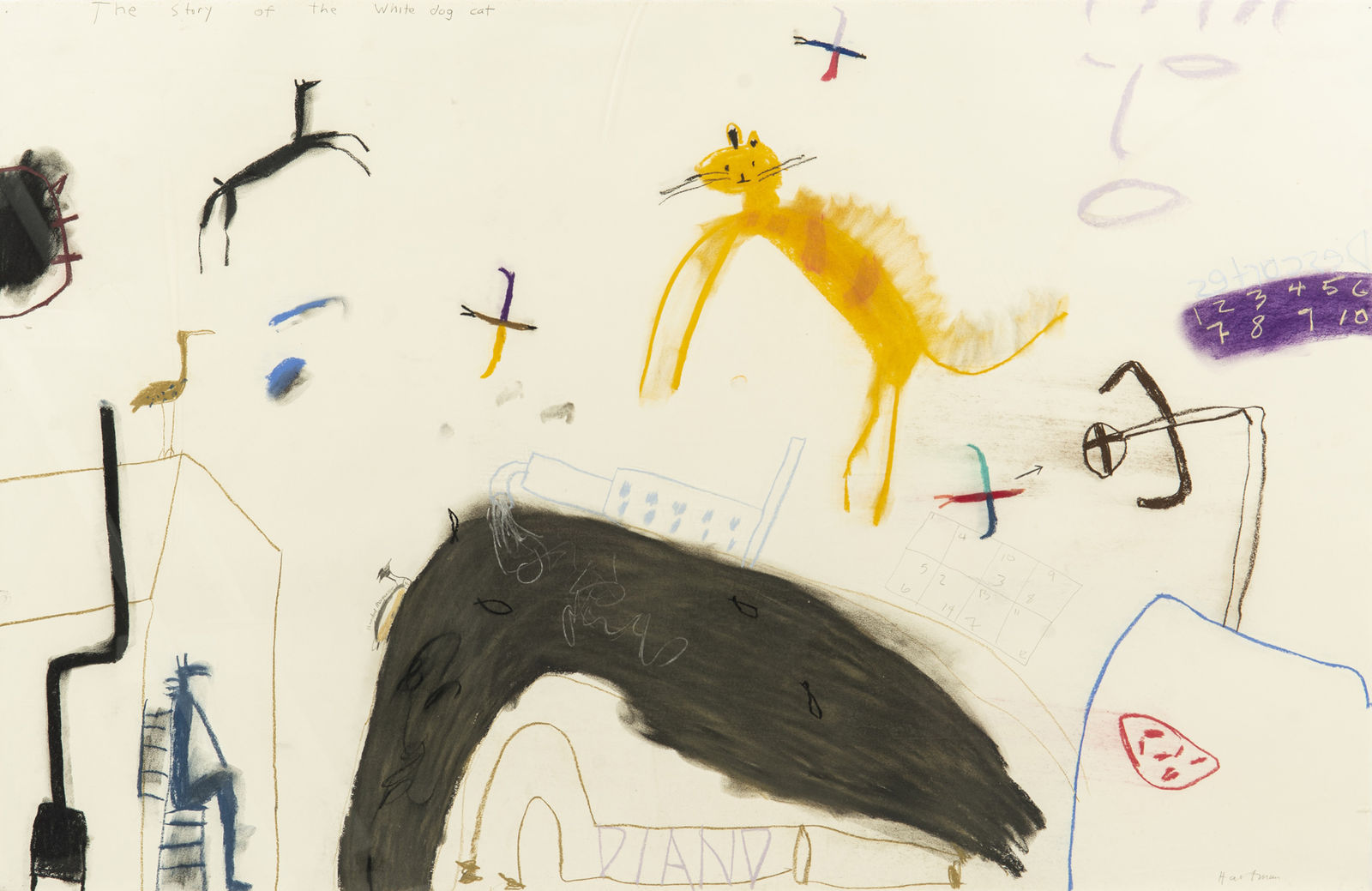 John Hartman, The Story of the White Dog Cat, 1986