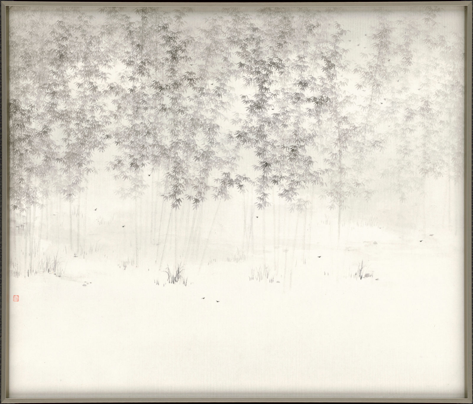 管偉邦, 叢竹烟雨 Bamboo Groves in Mists and Rains, 2023