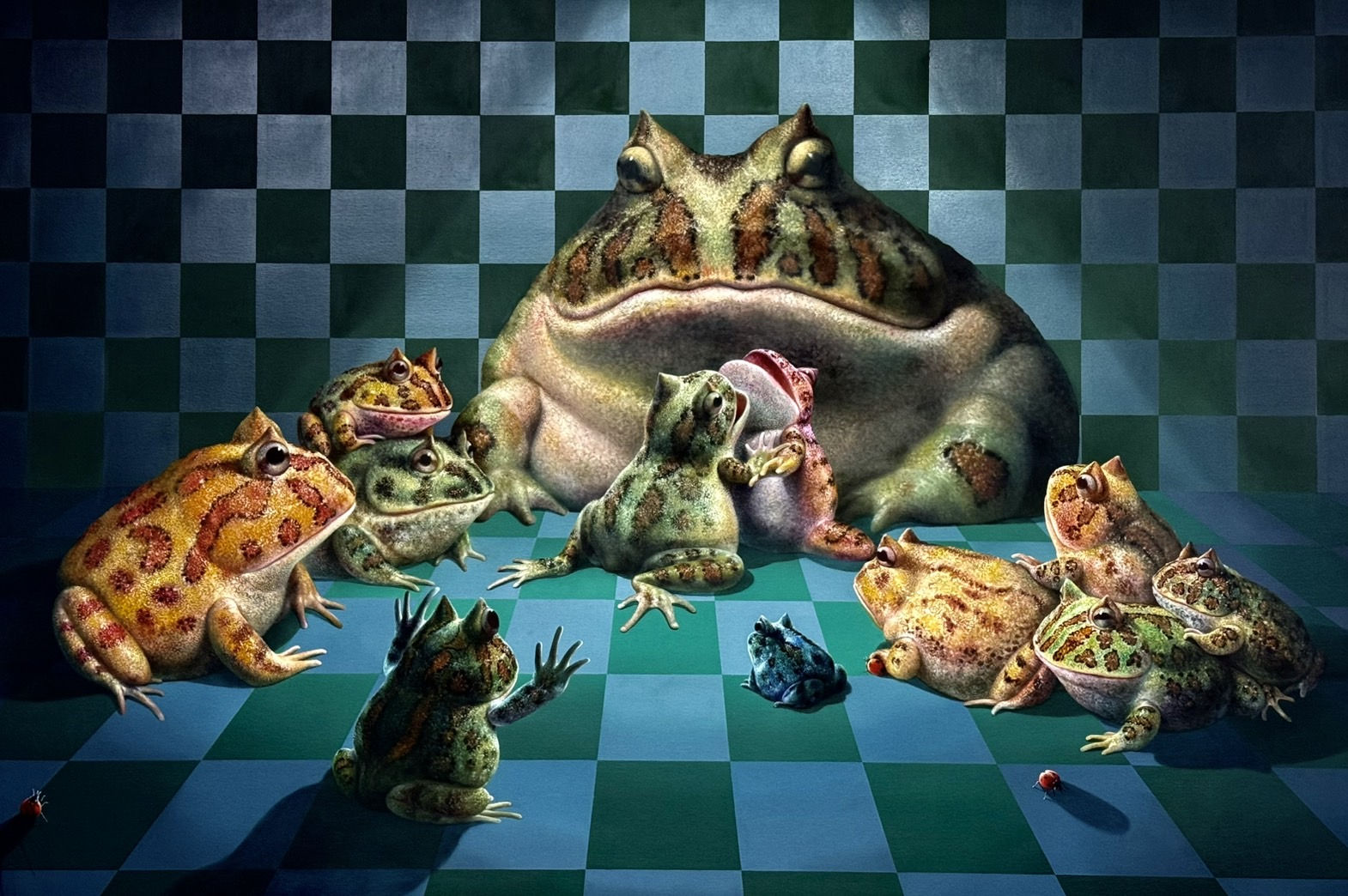 朱書麒 Shu Chi Chu, 場上無王, 2025