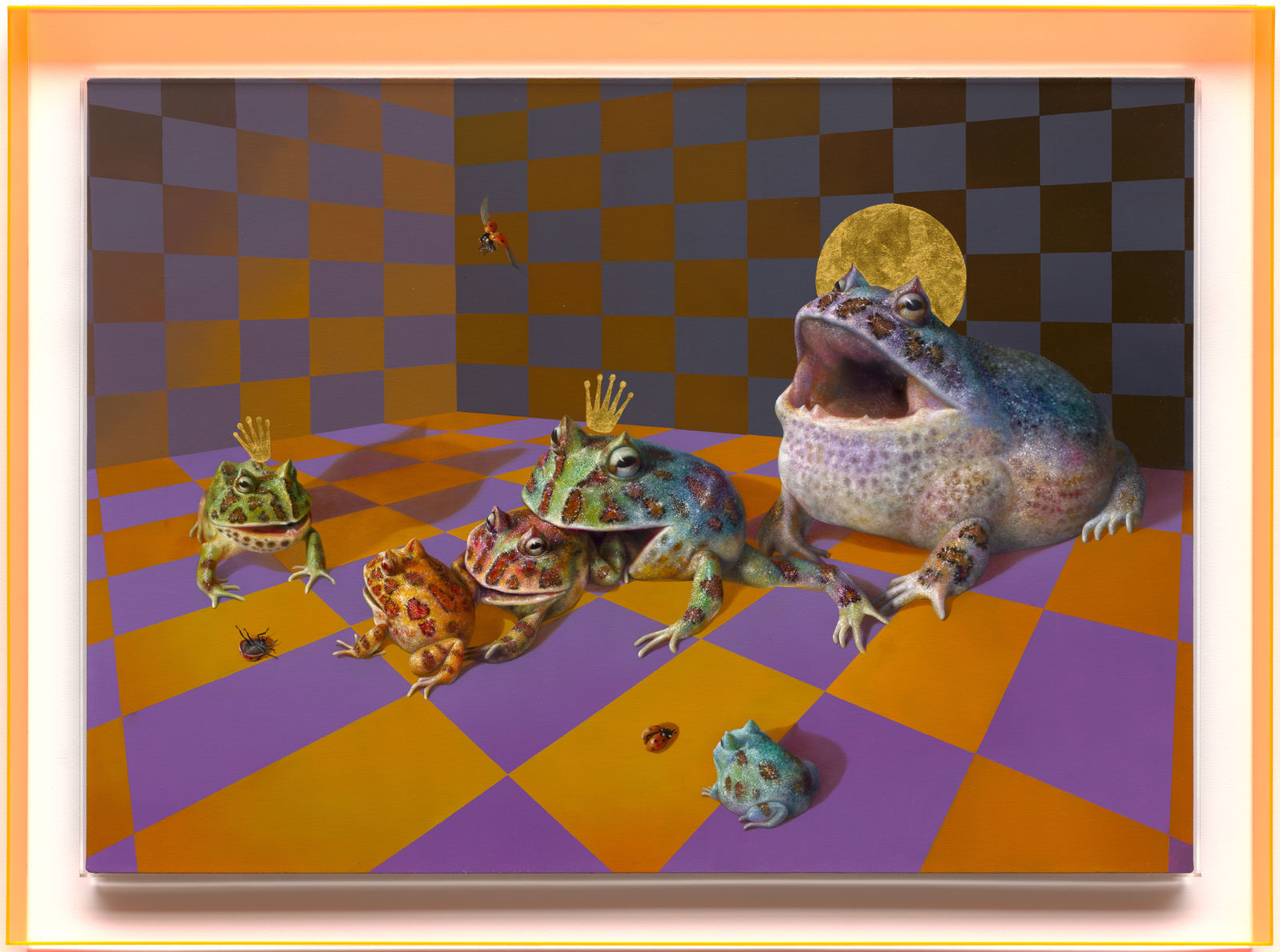 朱書麒 Shu Chi Chu, 王冠與聖光, 2024