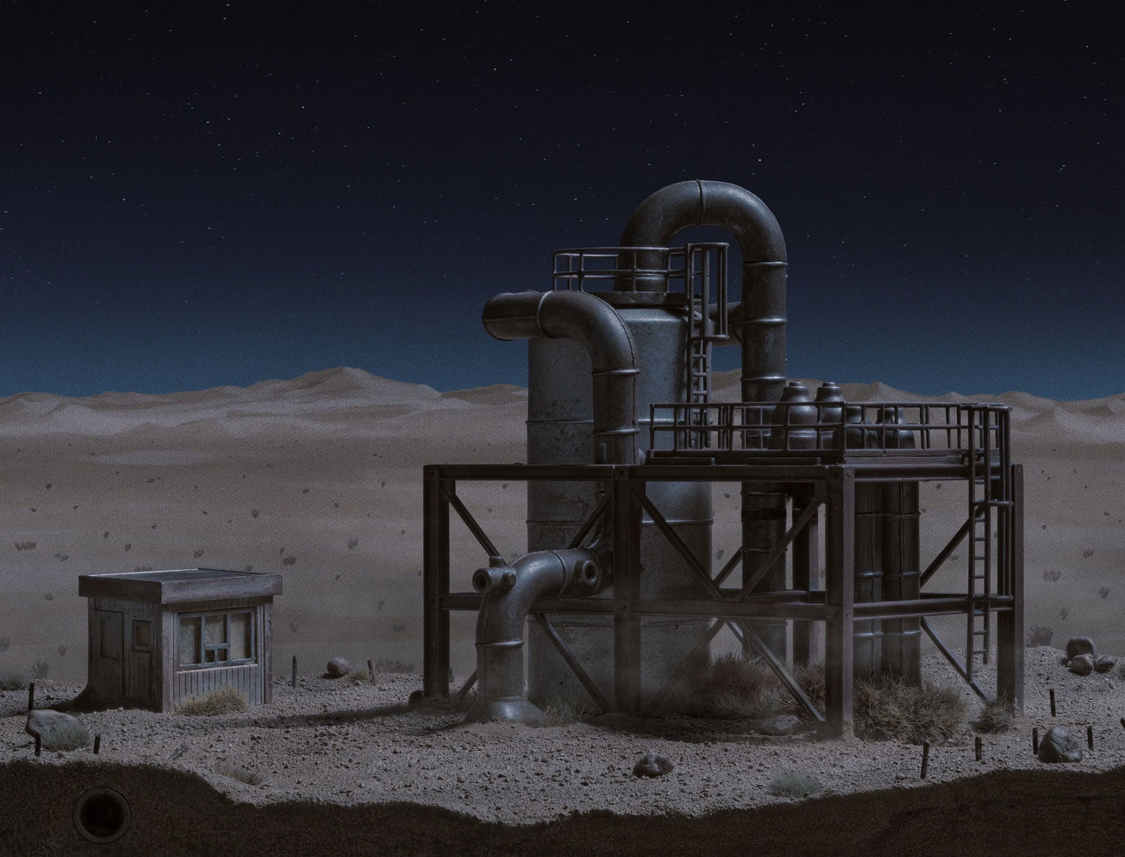 Dirk Hardy, Residue City, Episode 1, Pilot (Night), 2022