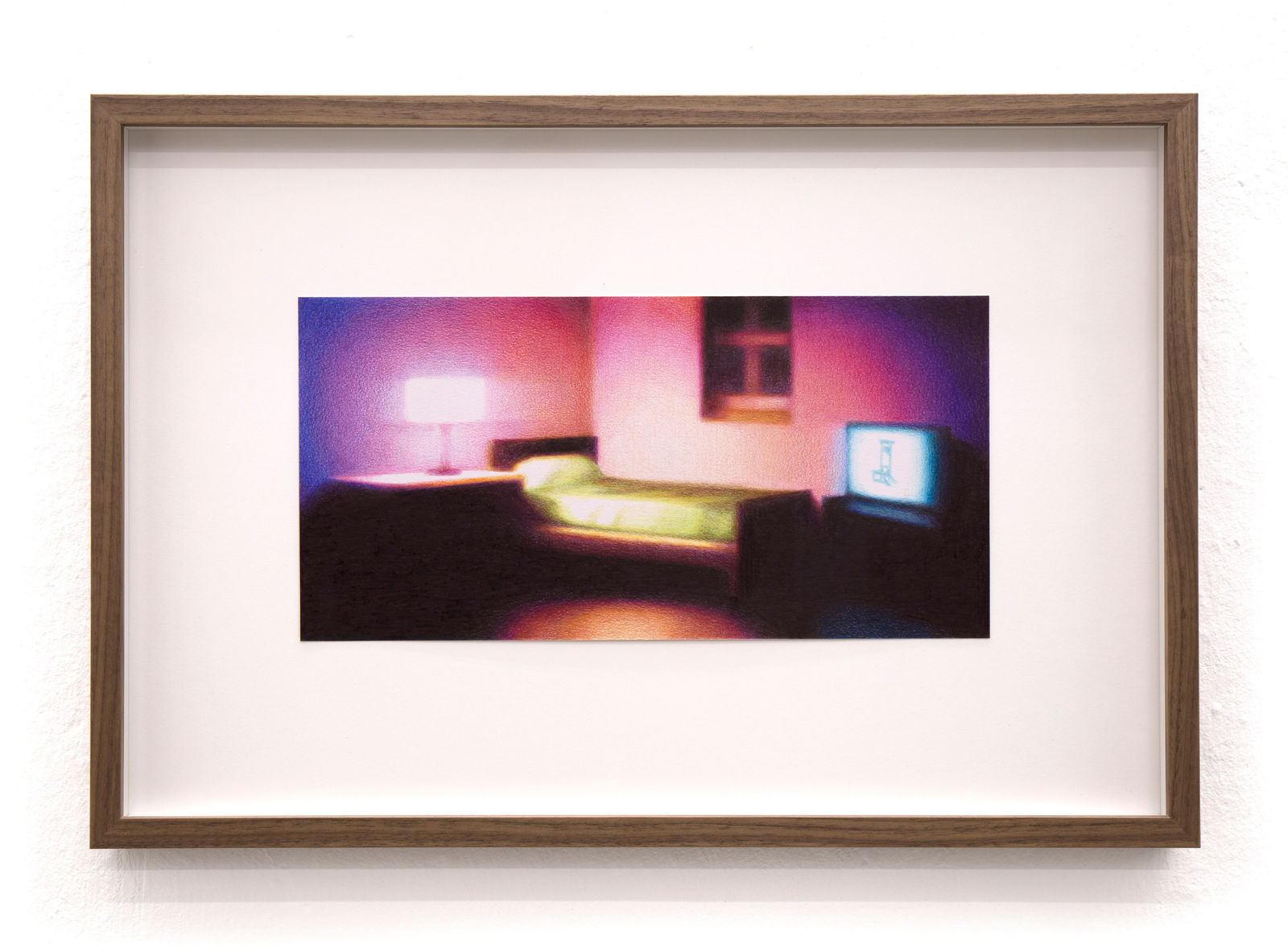 Steffen Kern, Light, Bed, Window and TV, 2022