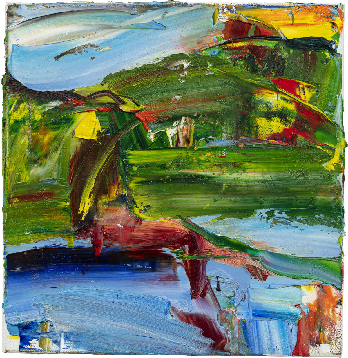 Sebastian Hosu, In the light of a lake III, 2020