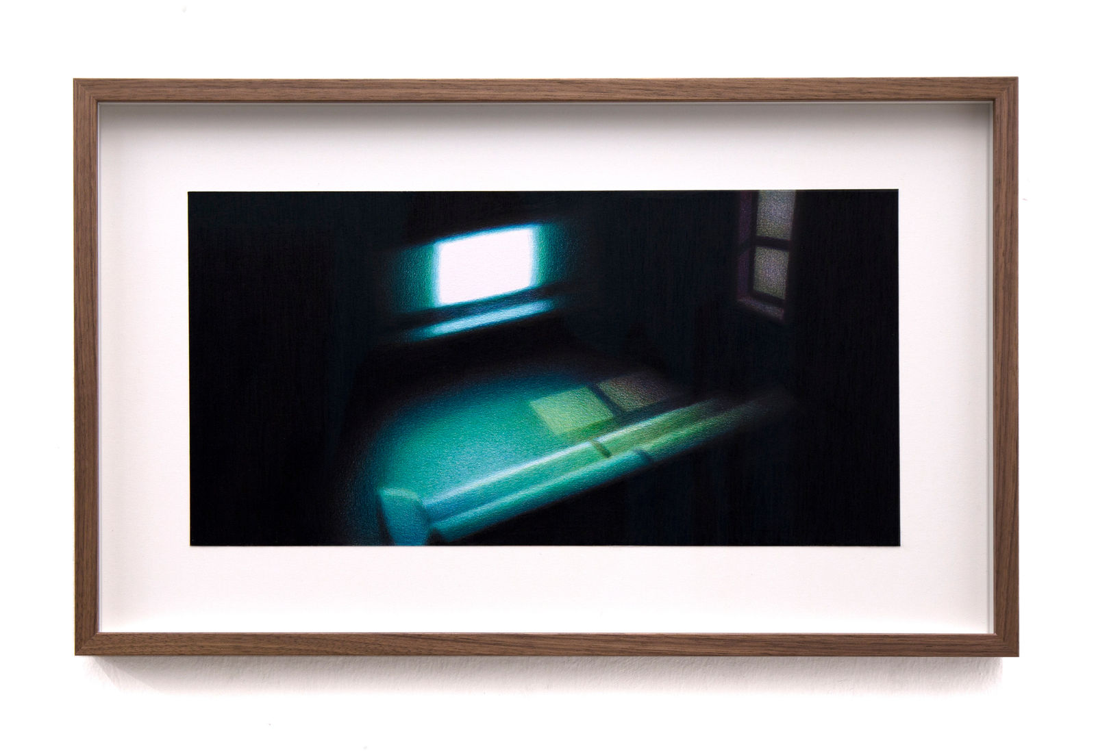 Steffen Kern, TV, Sofa and Window, 2025