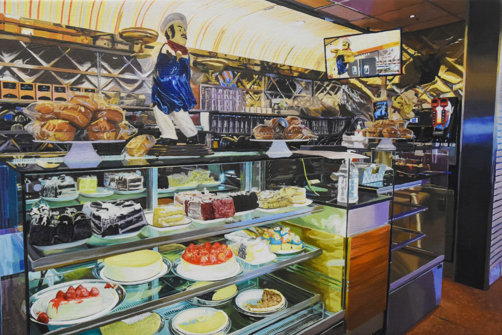 Yigal Ozeri, Have some more; Americana, 2022