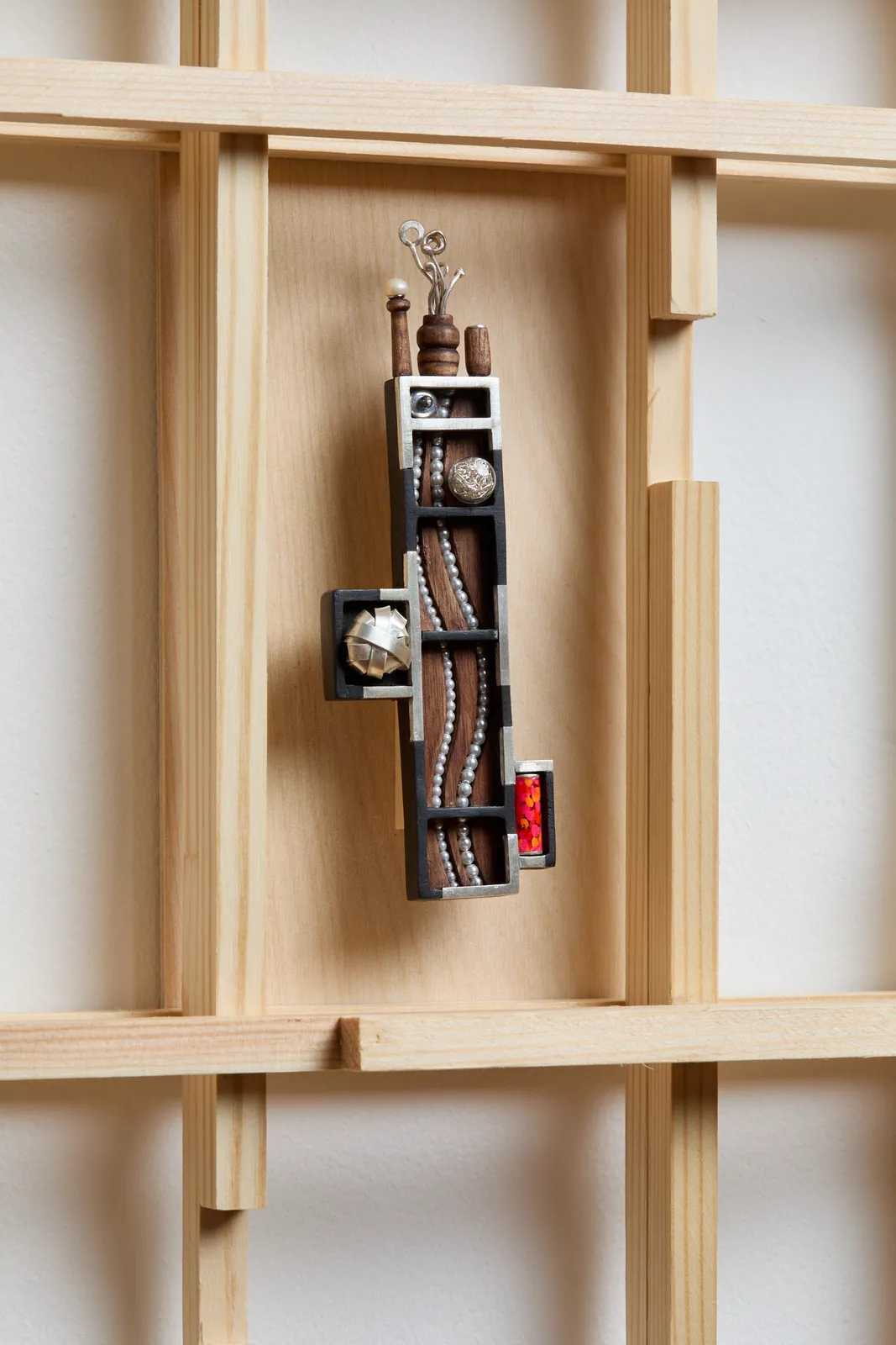 Jed Green, Floor Plan Brooch Box 3, 2026