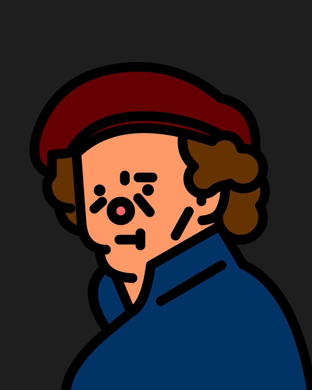 Zhang Xinyi, Portrait No.22, 2023