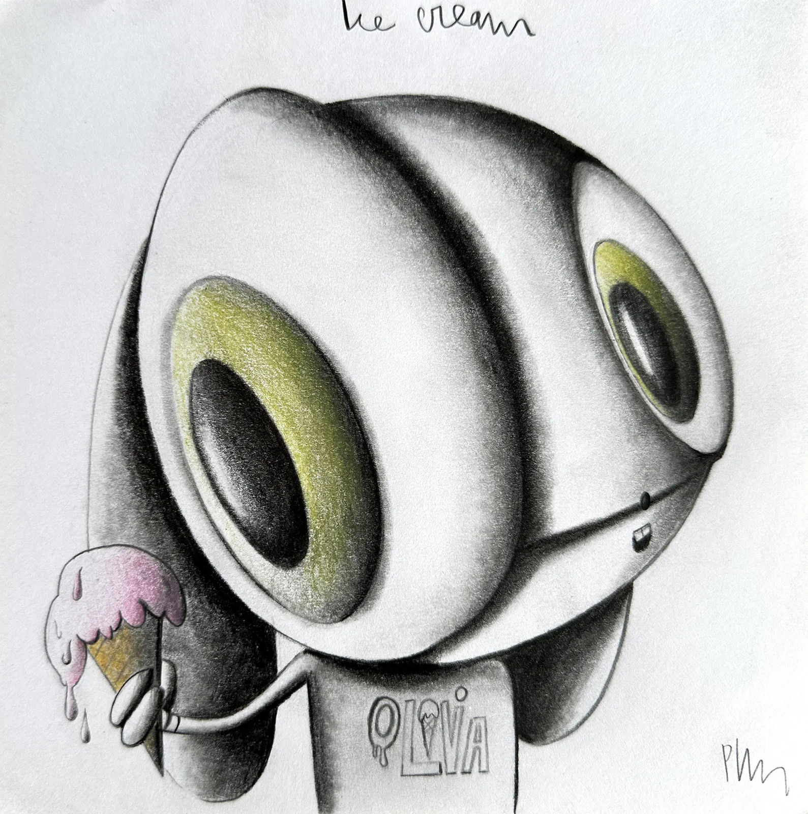 Edgar Plans, Ice cream, 2022