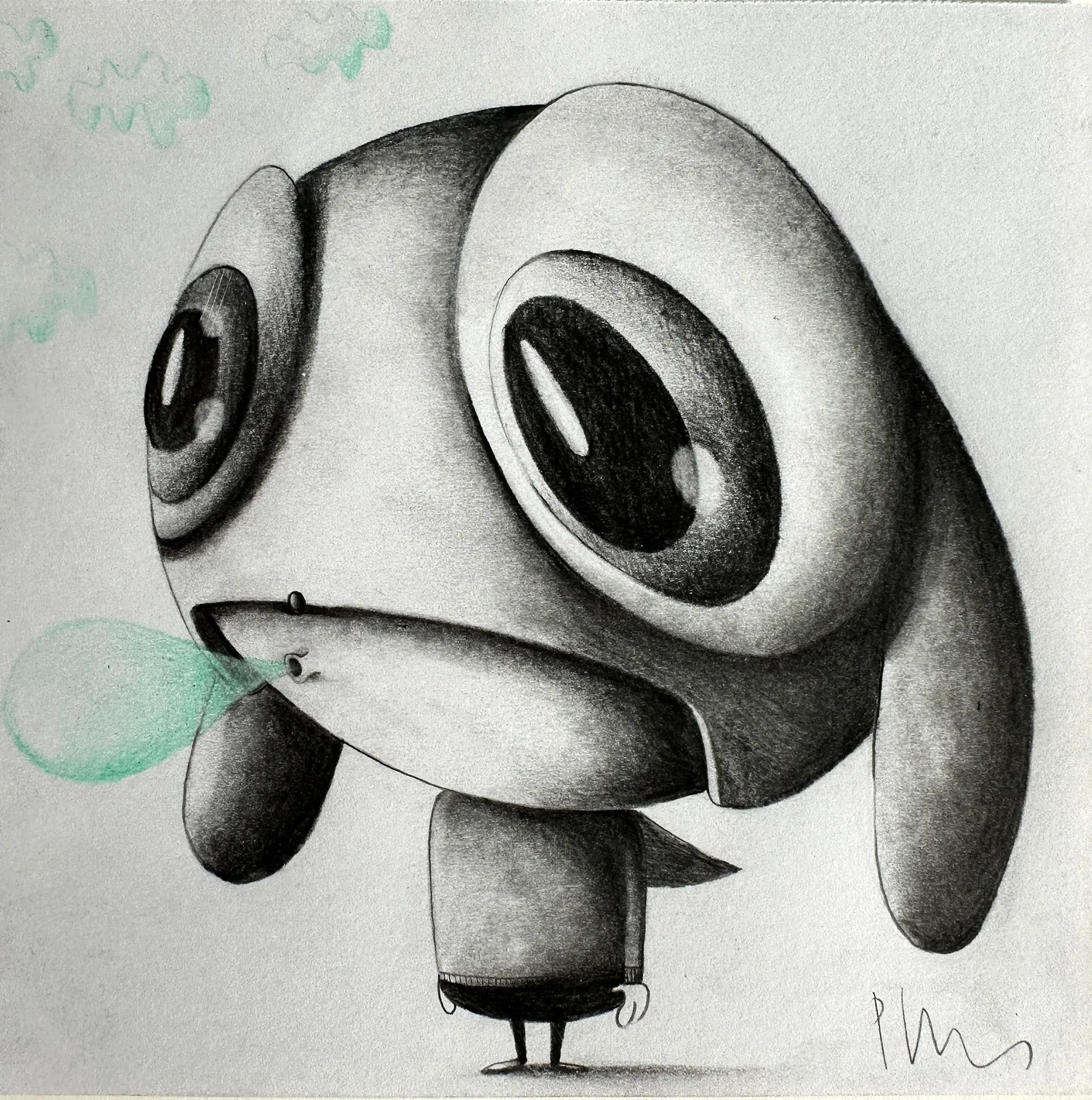 Edgar Plans, Bubble boy, 2022