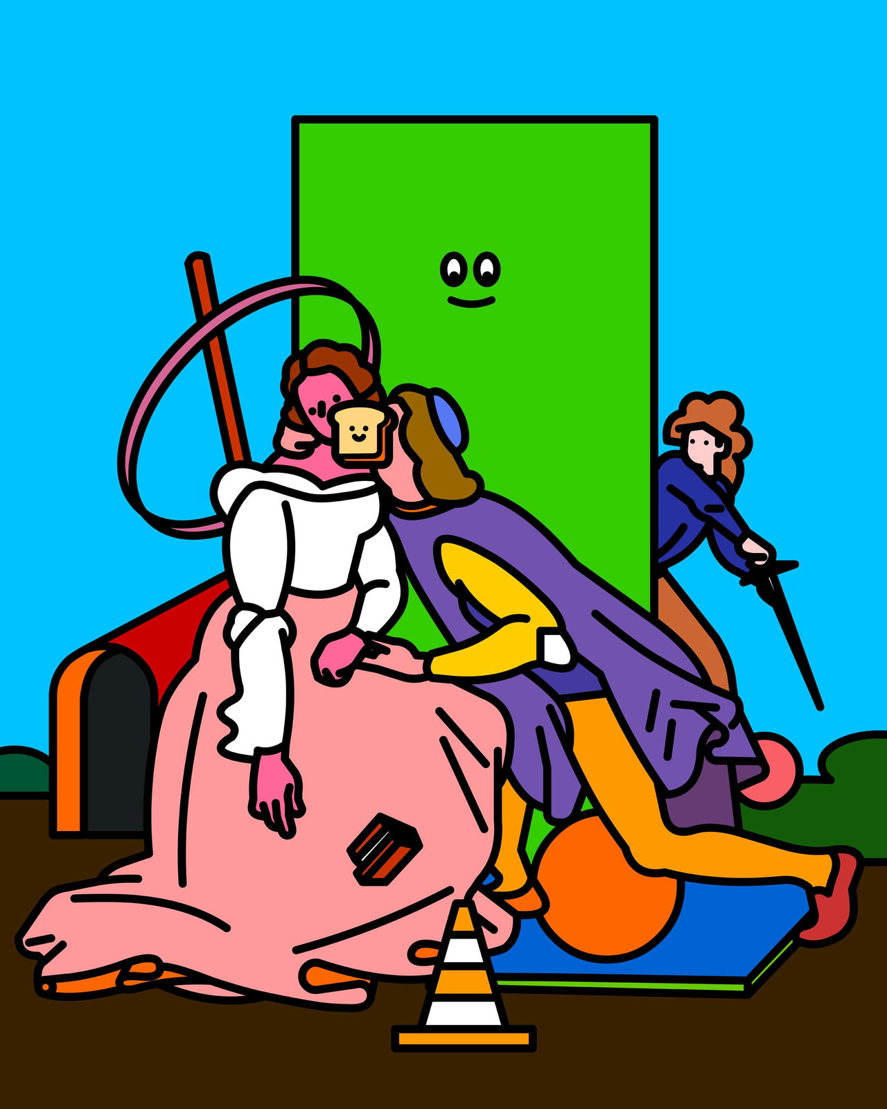 Zhang Xinyi, Behind the Scenes, 2022