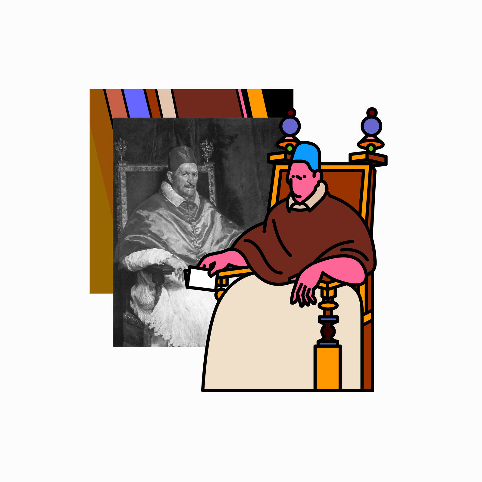 Zhang Xinyi, Icon sketch 50-14, 2022