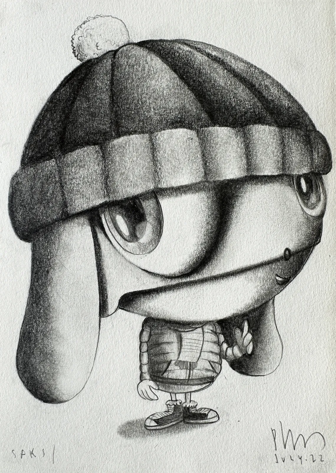 Edgar Plans, Winter boy, 2022